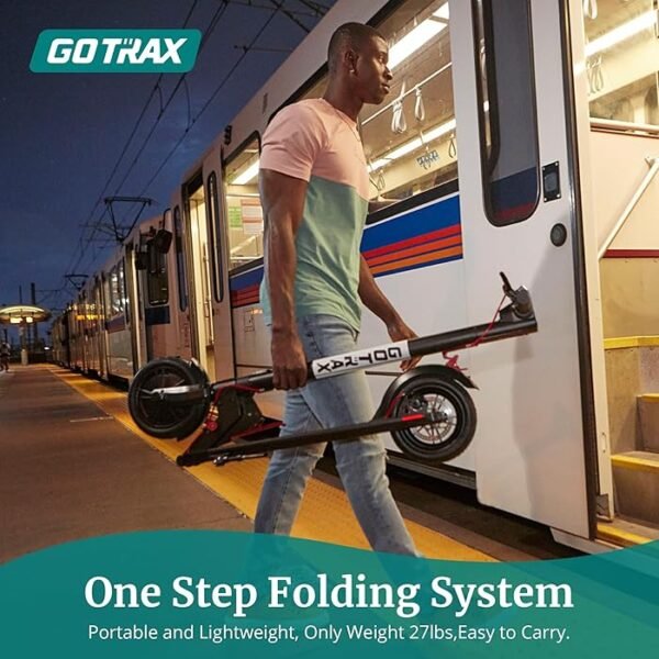 Gotrax GXL V2 Electric Scooter, 8.5" Solid Tire, - Image 4